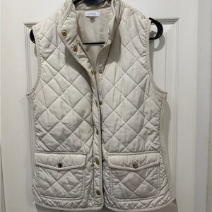 Kenar Women's Beige Quilted Vest